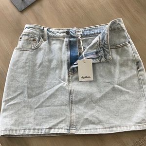 Rhythm Denim Skirt